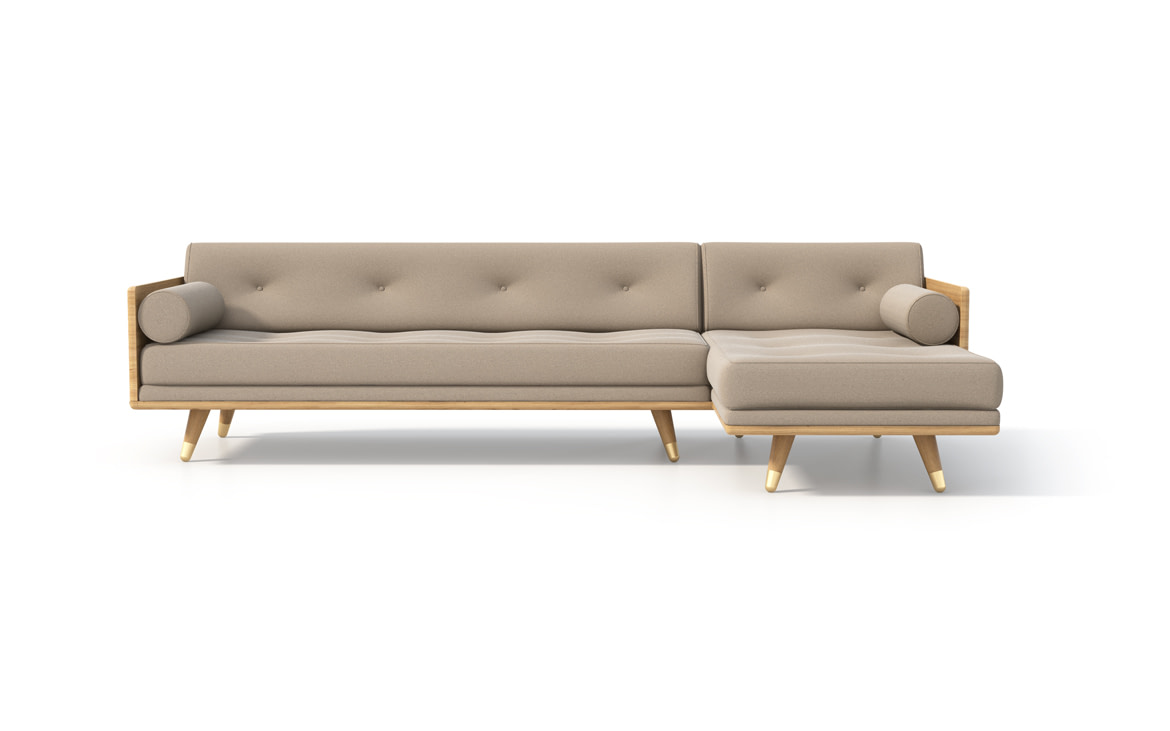 No.5 Series Sectional in Beige