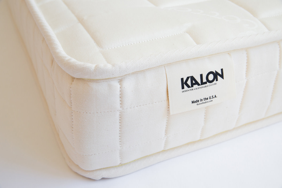 Organic cotton and latex crib mattress