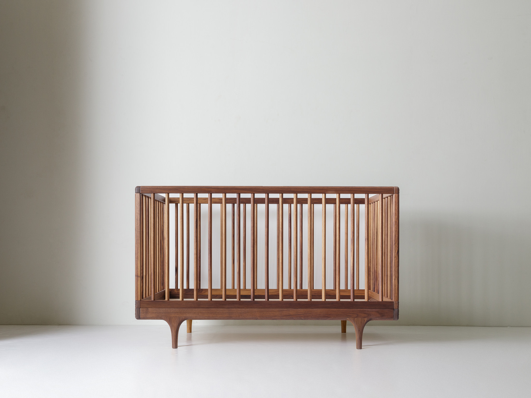 Caravan Crib Modern Solid Wood Convertible Crib Kalon Studios US