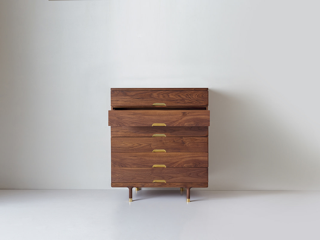 Simple Tallboy Dresser Walnut | Kalon Studios US Simple Tallboy Dresser Walnut | Kalon Studios US