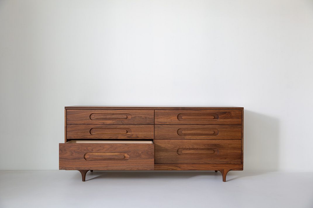black walnut dresser ASHLEYlauren Style 12231 main image 0