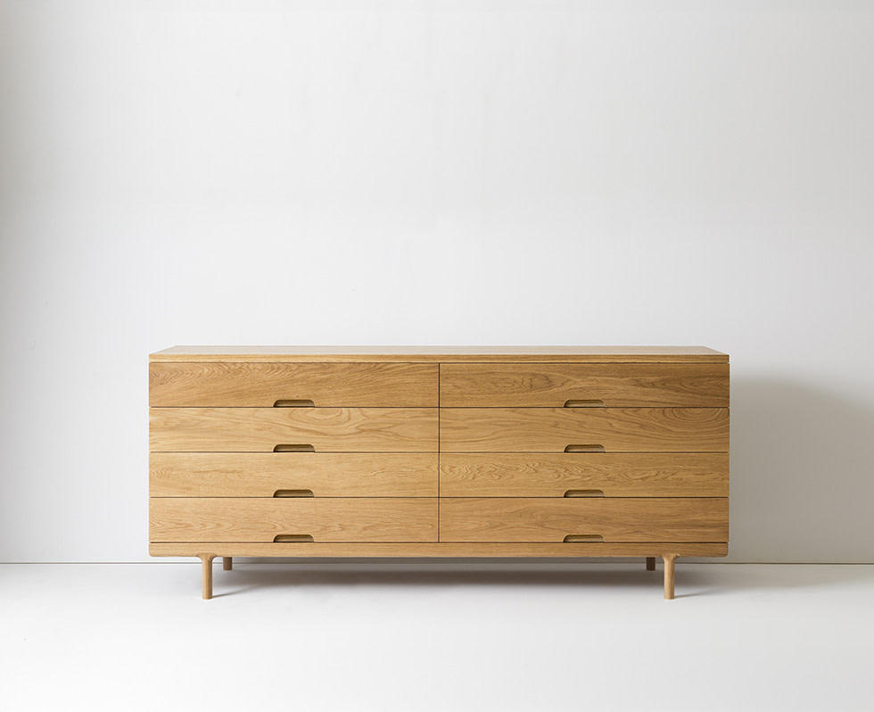 Simple Dresser White Oak