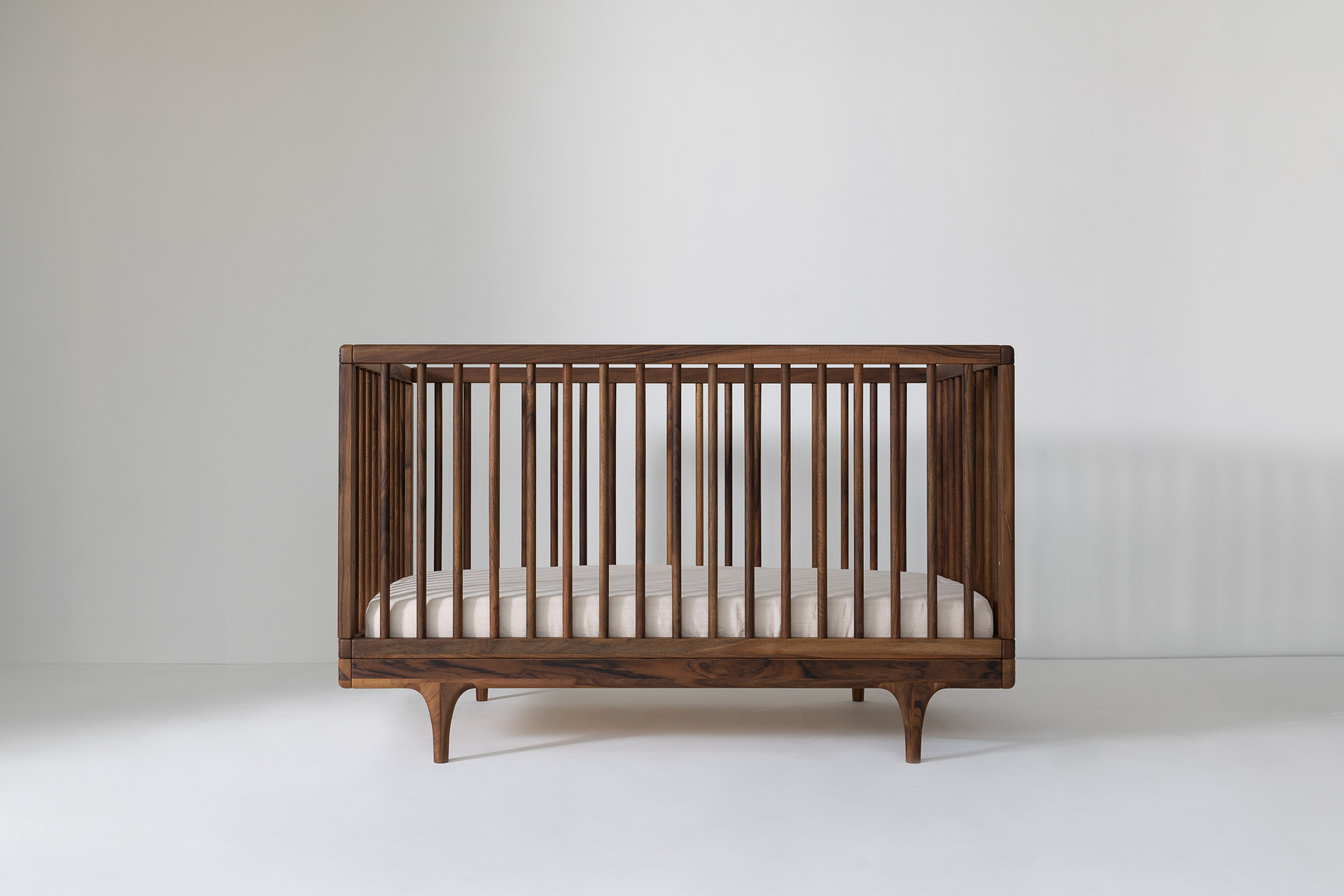 Caravan Crib Modern Solid Wood Convertible Crib Kalon Studios US