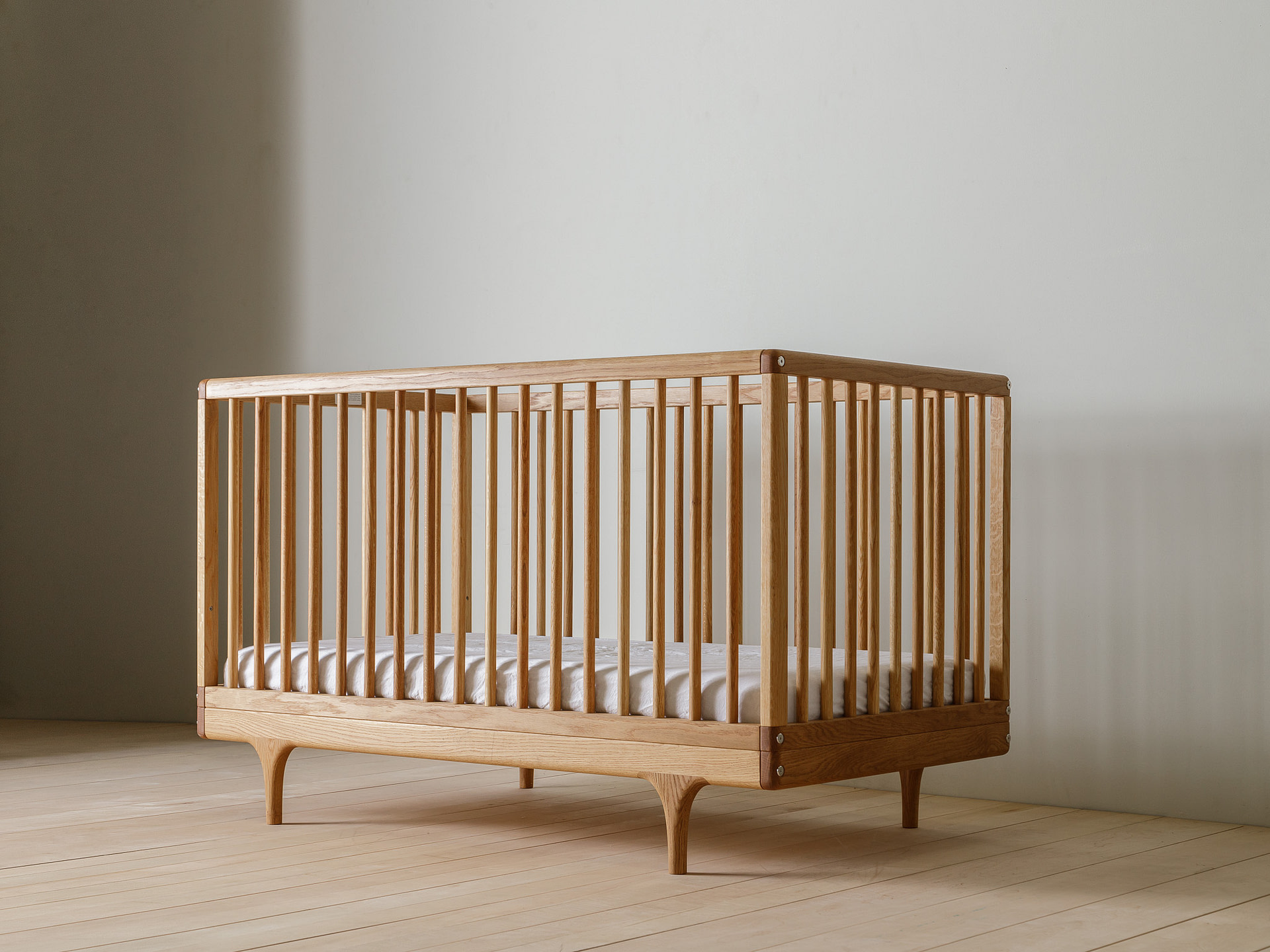 Caravan Crib Modern Solid Wood Convertible Crib Kalon Studios US