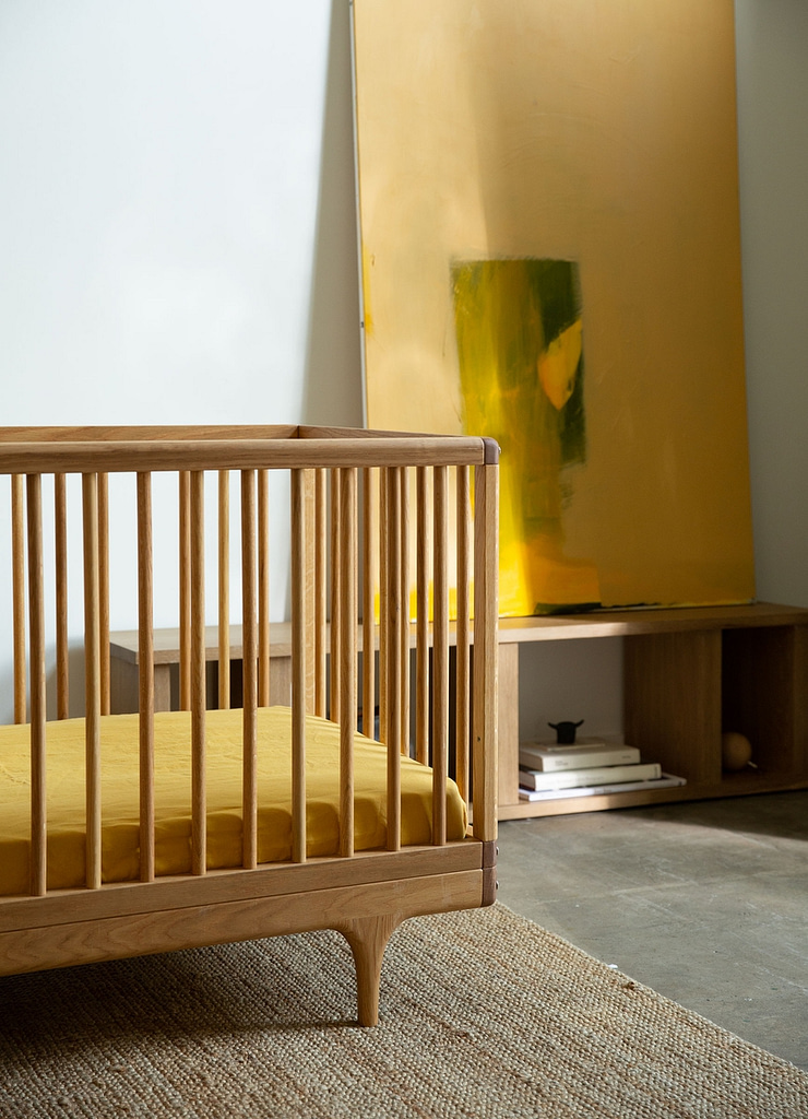 white oak crib