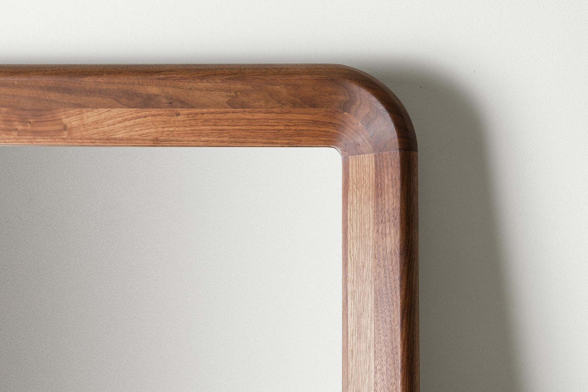 Simple Mirror Modern WoodFramed Mirror Kalon Studios US